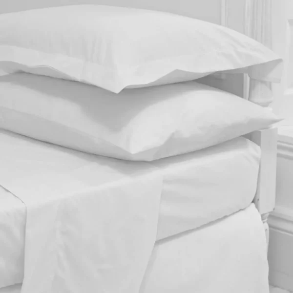 Hotel Pure Luxury Cotton Rich Percale Flat Sheet