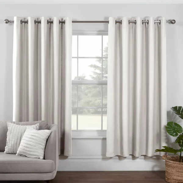 Lazy Linen White Curtains