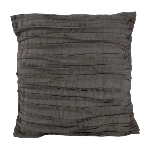 Lazy Linen Charcoal Cushion