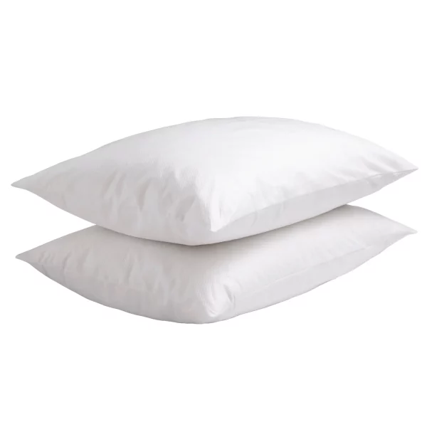 A pair of anti-allergy pillow protectors from the Martex range.