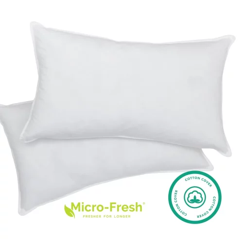 Vision Essentials Anti Allergy Pillow Pair With White Background