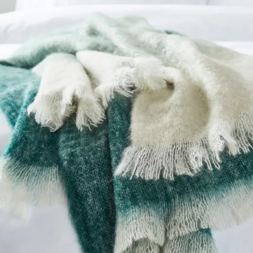 V-BLK-L-M-LS-LID 02 Mohair Lush Sage Green Blanket