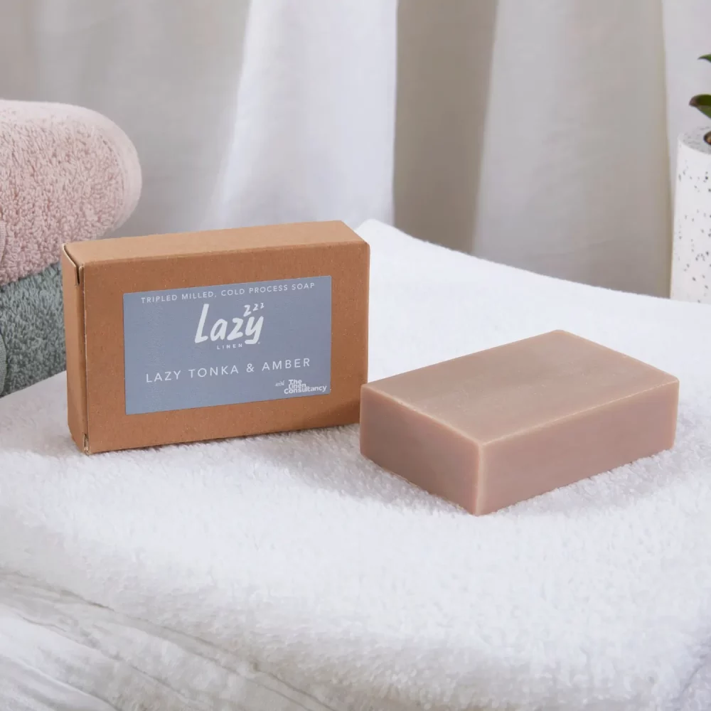 Lazy Linen Tonka & Amber Soap Bar