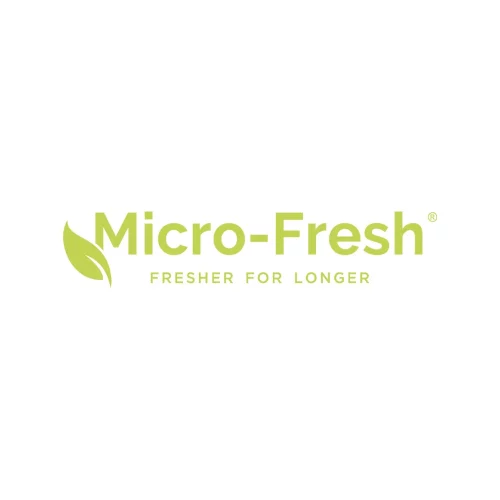 A green Micro-Fresh logo with the slogan 'fresher for longer'.